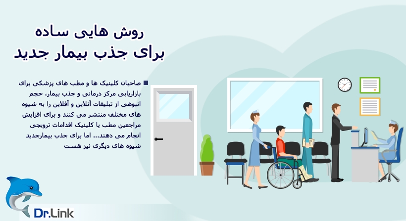 روش هایی ساده برای جذب بیمار جدید