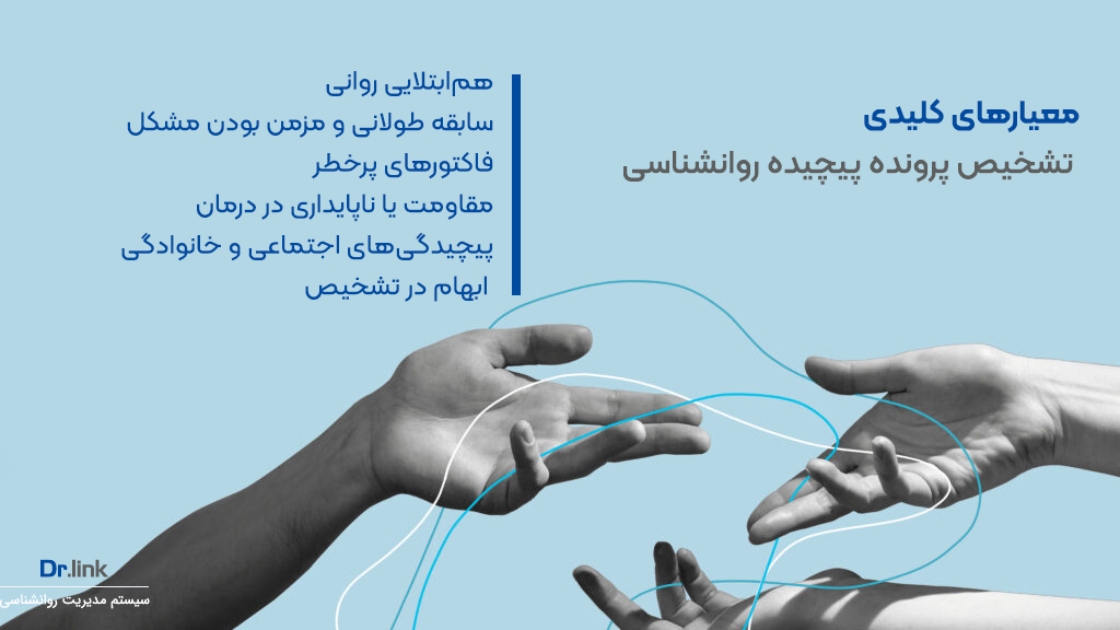مدیریت پرونده پیچیده روانشناسی