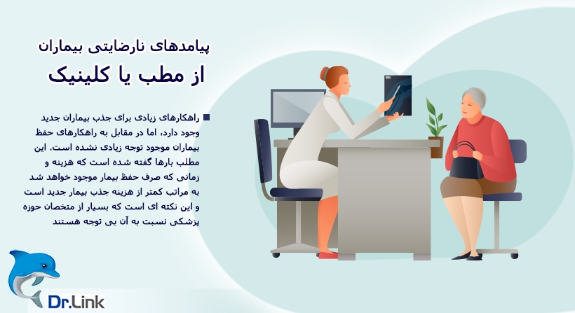 پیامدهای نارضایتی بیماران از مطب یا کلینیک