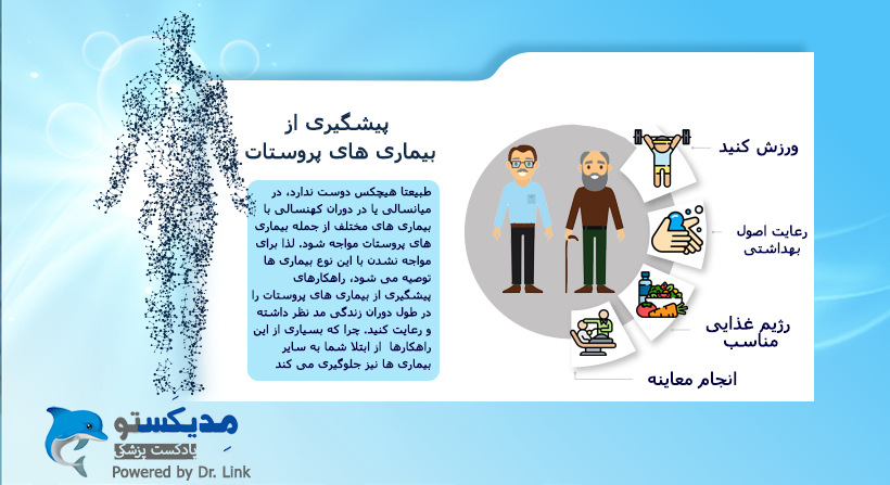 پیشگیری از بیماری های پروستات