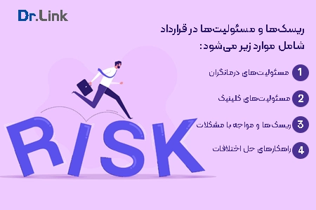 ریسک‌ها و مسئولیت‌ها در قرارداد درمانگران روانشناسی با کلینیک