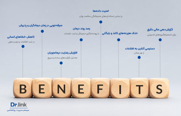 مزایای نرمافزار مدیریت کلینیک
