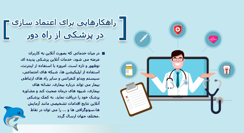 راهکارهایی برای اعتماد سازی در پزشکی از راه دور