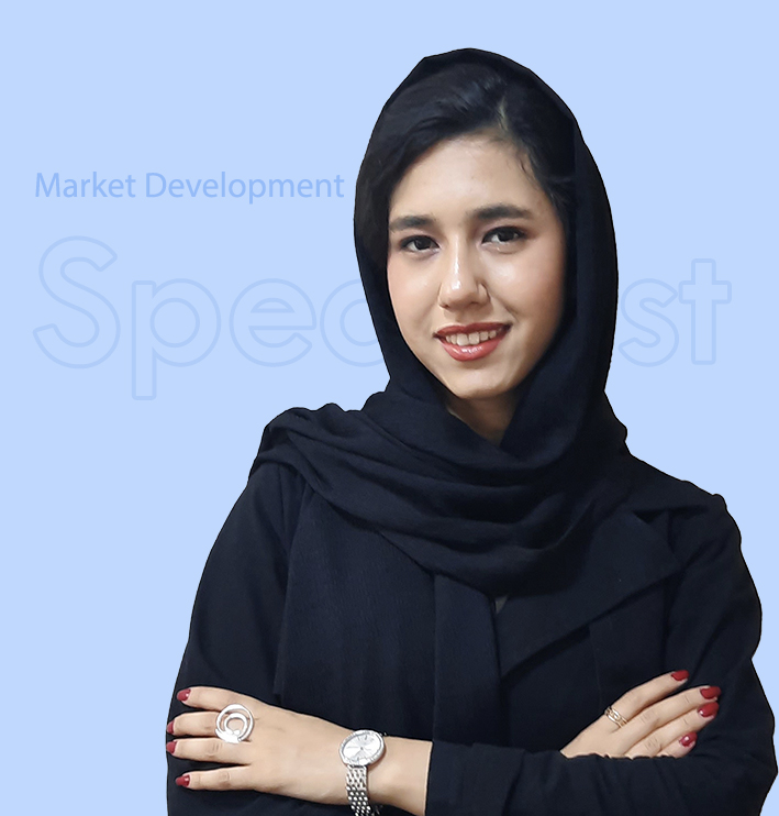 عضو تیم دکتر لینک: عاطفه صدیقی - کارشناس توسعه بازار